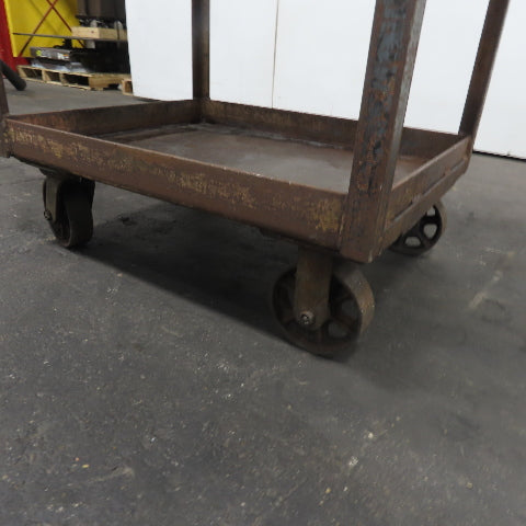 Steel Industrial Rolling Utility Maintenance Cart 30" x 24" x 37" Tall