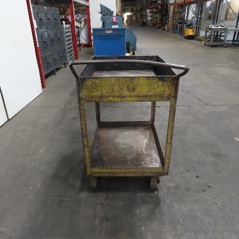 Steel Industrial Rolling Utility Maintenance Cart 30" x 24" x 37" Tall
