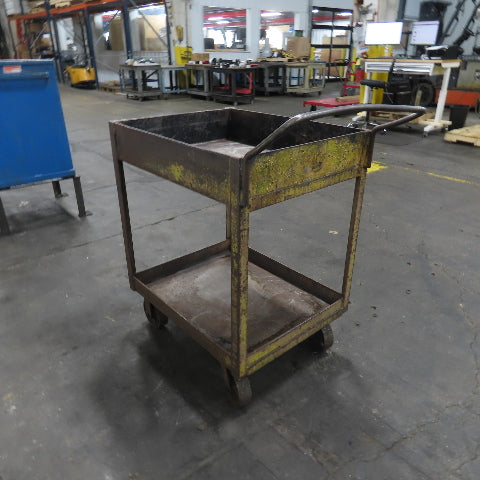 Steel Industrial Rolling Utility Maintenance Cart 30" x 24" x 37" Tall