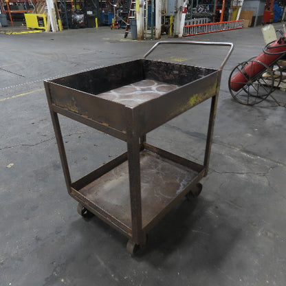 Steel Industrial Rolling Utility Maintenance Cart 30" x 24" x 37" Tall