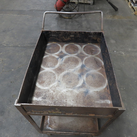 Steel Industrial Rolling Utility Maintenance Cart 30" x 24" x 37" Tall