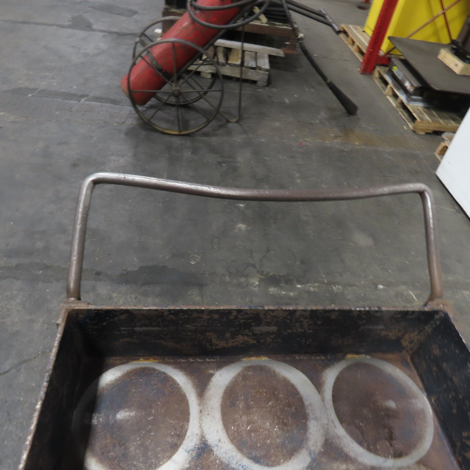 Steel Industrial Rolling Utility Maintenance Cart 30" x 24" x 37" Tall