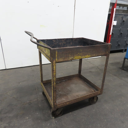 Steel Industrial Rolling Utility Maintenance Cart 30" x 24" x 37" Tall