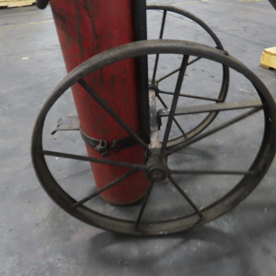 Portable Wheeled Carbon Dioxide Stored Pressure Fire Extinguisher