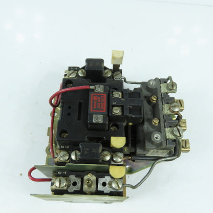Allen Bradley 709-B0D103 Size 1 Motor Starter 7-1/2-10HP 600V 120V Coil