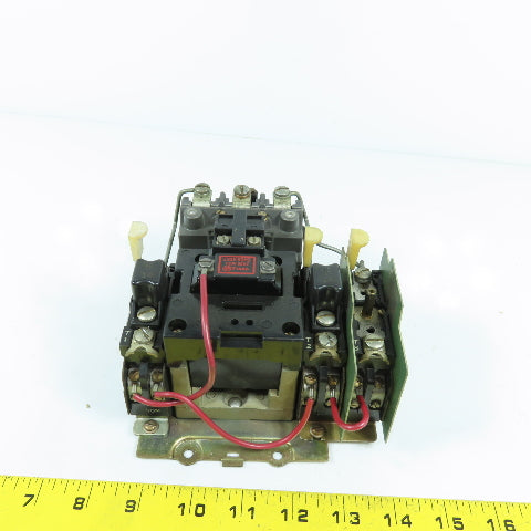Allen Bradley 709-B0D103 Size 1 Motor Starter 7-1/2-10HP 600V 120V Coil