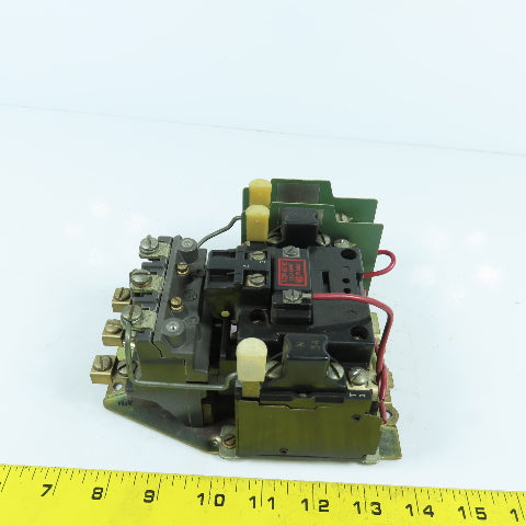 Allen Bradley 709-B0D103 Size 1 Motor Starter 7-1/2-10HP 600V 120V Coil