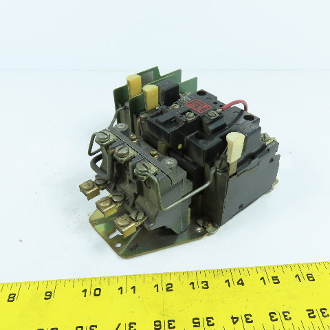 Allen Bradley 709-B0D103 Size 1 Motor Starter 7-1/2-10HP 600V 120V Coil