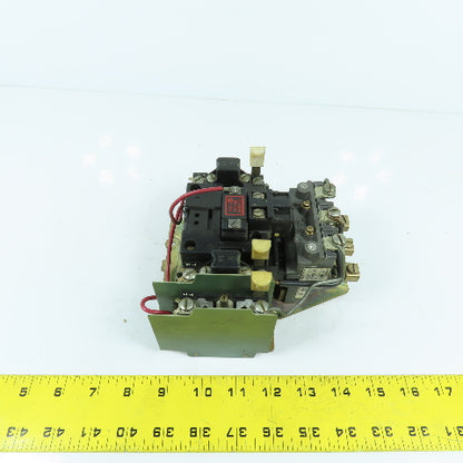 Allen Bradley 709-B0D103 Size 1 Motor Starter 7-1/2-10HP 600V 120V Coil