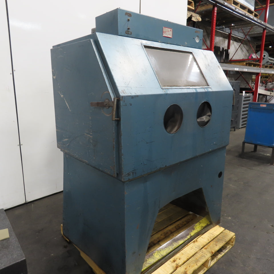 Blast-It-All 4833-7 Abrasive Sand Blast Media Cabinet 48" x 33" 110V 1Ph