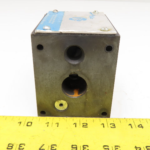 Vickers DG4S4-012C-50 5/3 Position Valve Body Only No Spool Or Coils