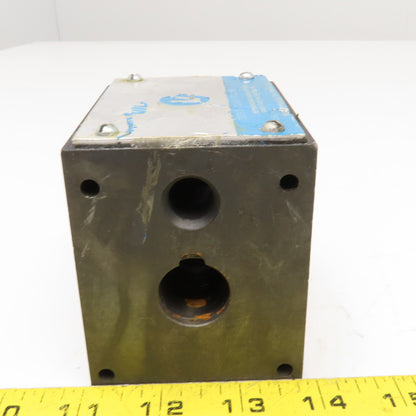 Vickers DG4S4-012C-50 5/3 Position Valve Body Only No Spool Or Coils