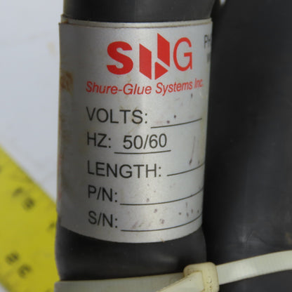 Shure Glue Systems 14Ft Long Hot Melt Glue Dispenser Hose