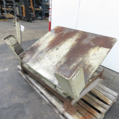 Airfloat T-8B-58-02 6000LBS Pneumatic Air Tilt Table Tote Unloader Tipper 46x48"