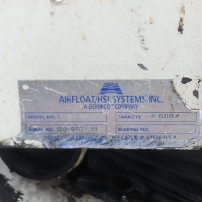 Airfloat T-8B-58-02 6000LBS Pneumatic Air Tilt Table Tote Unloader Tipper 46x48"