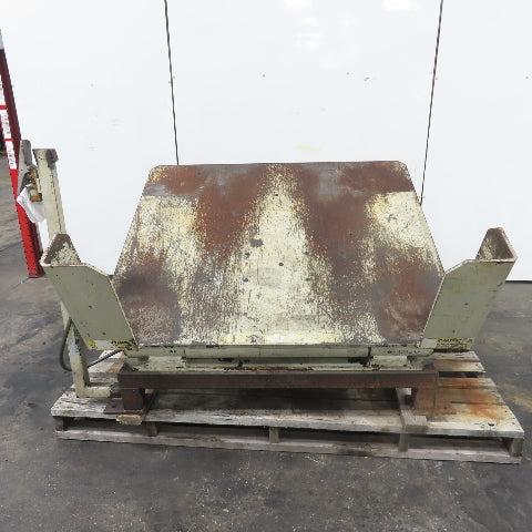 Airfloat T-8B-58-02 6000LBS Pneumatic Air Tilt Table Tote Unloader Tipper 46x48"