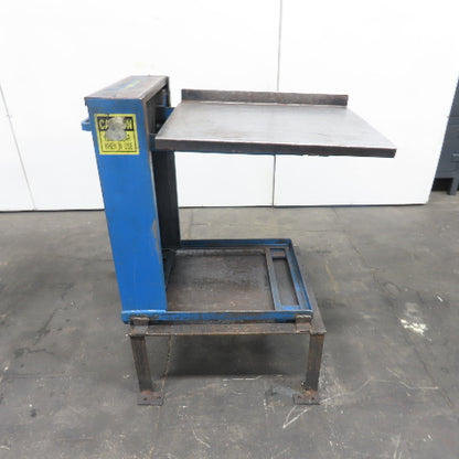 Vestil 27-1/2" x 23" Self Elevating Spring Table 230Lbs Capacity