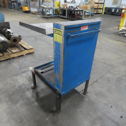 Vestil 27-1/2" x 23" Self Elevating Spring Table 230Lbs Capacity