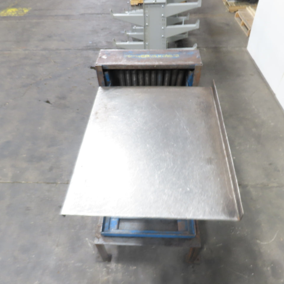 Vestil 27-1/2" x 23" Self Elevating Spring Table 230Lbs Capacity