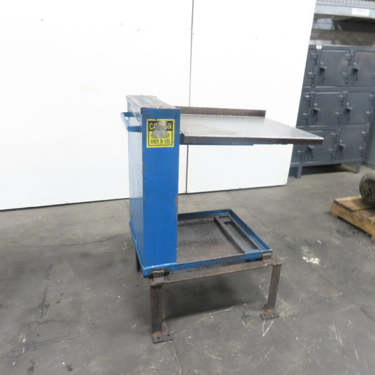 Vestil 27-1/2" x 23" Self Elevating Spring Table 230Lbs Capacity