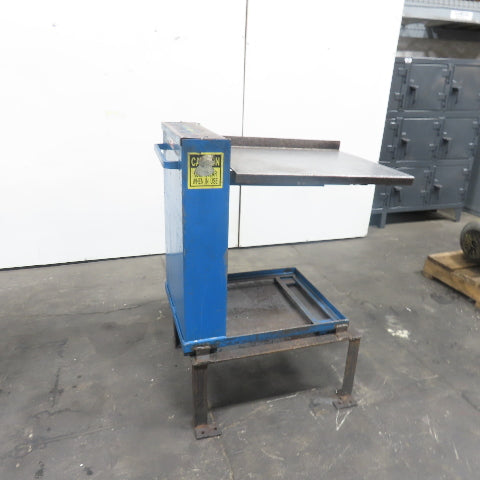 Vestil 27-1/2" x 23" Self Elevating Spring Table 230Lbs Capacity