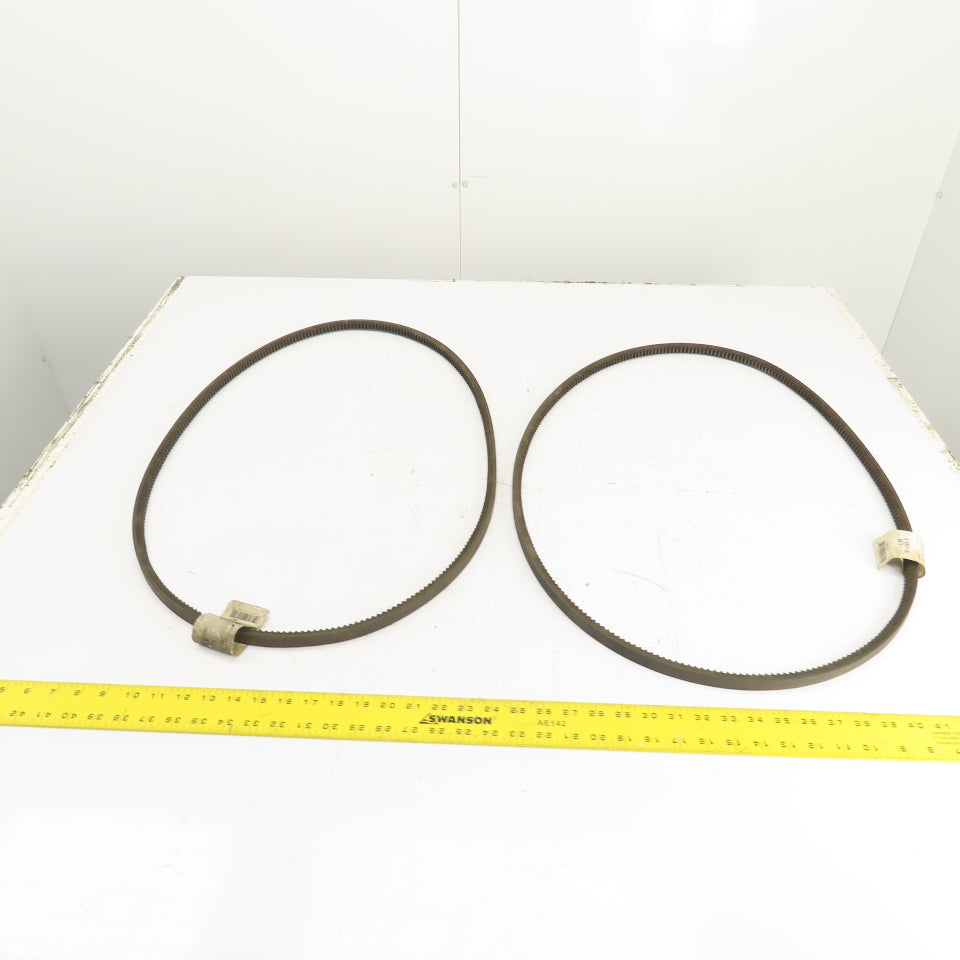Gates 9013-2071 BX71 Tri-Power Cogged V-Belt 74" Long x 13/32" Lot Of 2