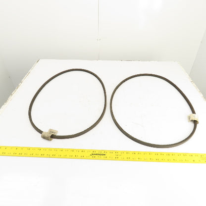 Gates 9013-2071 BX71 Tri-Power Cogged V-Belt 74" Long x 13/32" Lot Of 2