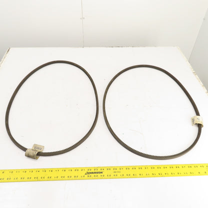 Gates 9013-2071 BX71 Tri-Power Cogged V-Belt 74" Long x 13/32" Lot Of 2