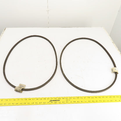 Gates 9013-2071 BX71 Tri-Power Cogged V-Belt 74" Long x 13/32" Lot Of 2