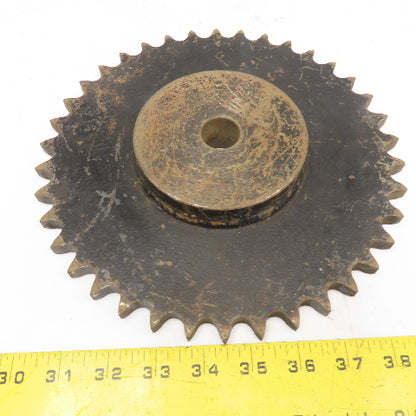 60A38 60-1 Single Row Roller Chain Sprocket 38 Tooth 15/16" Bore