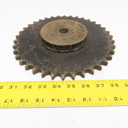 60A38 60-1 Single Row Roller Chain Sprocket 38 Tooth 15/16" Bore