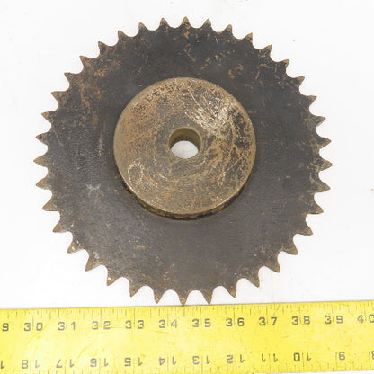 60A38 60-1 Single Row Roller Chain Sprocket 38 Tooth 15/16" Bore