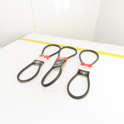 Gates 00678355 Hi-Power II B52 B-Section V-Belt 21/32" x 55" Long Lot Of 3