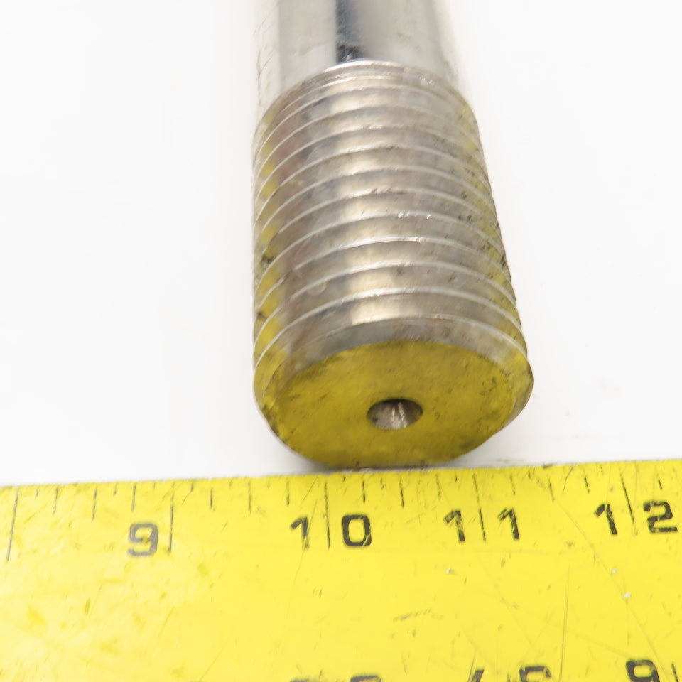 1-3/4" Stainless Steel Shaft Valve Stem 1-3/4-5 UNC x 1"-8 Threaded 54" OAL