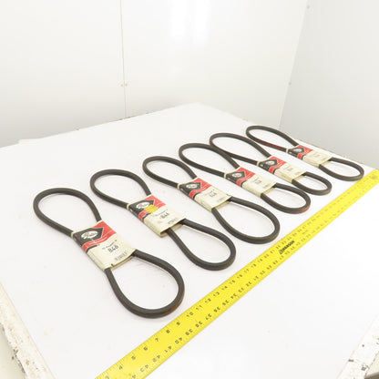 Gates Hi-Power II B46 B-Section V-Belt 21/32" x 49" Long Lot Of 6