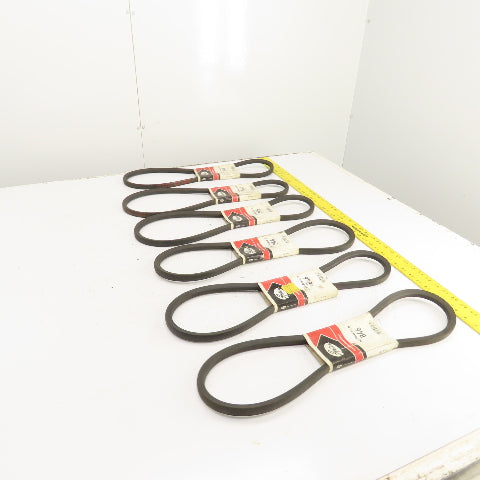 Gates Hi-Power II B46 B-Section V-Belt 21/32" x 49" Long Lot Of 6