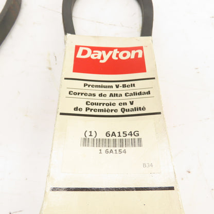Dayton 6A154G B-Section V-Belt 21/32" x 37" Long Lot Of 3