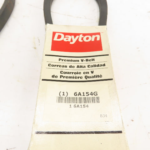 Dayton 6A154G B-Section V-Belt 21/32" x 37" Long Lot Of 3