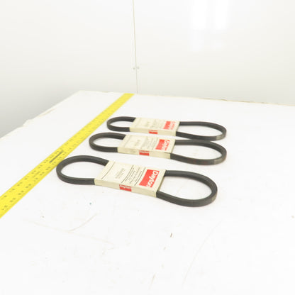 Dayton 6A154G B-Section V-Belt 21/32" x 37" Long Lot Of 3
