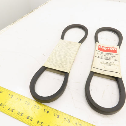 Dayton 6A154G B-Section V-Belt 21/32" x 37" Long Lot Of 3