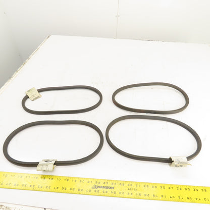 Gates 9003-2034 Hi-Power II B34 B-Section V-Belt 21/32" x 37" Long Lot Of 4