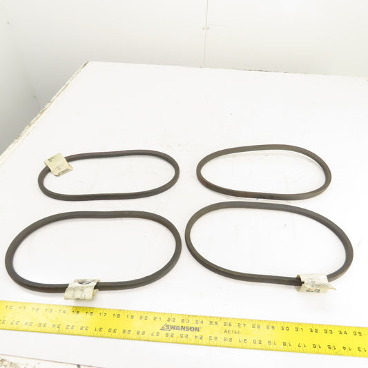 Gates 9003-2034 Hi-Power II B34 B-Section V-Belt 21/32" x 37" Long Lot Of 4