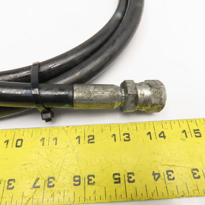 Parker Parflex 3/8" (-6) JIC Female Swivel Ends Hose Assembly 4000PSI 83"