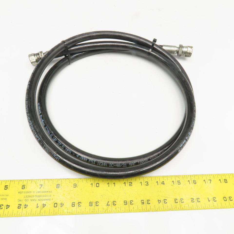 Parker Parflex 3/8" (-6) JIC Female Swivel Ends Hose Assembly 4000PSI 83"