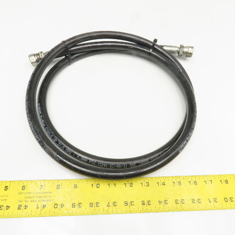 Parker Parflex 3/8" (-6) JIC Female Swivel Ends Hose Assembly 4000PSI 83"