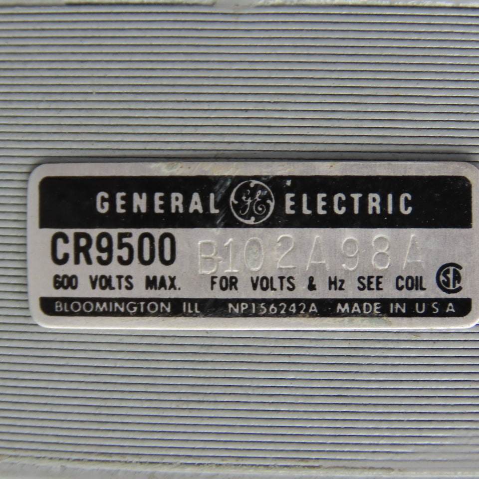 General Electric CR360MA503AA**D 250/277/480V Lighting Contactor 120V Coil