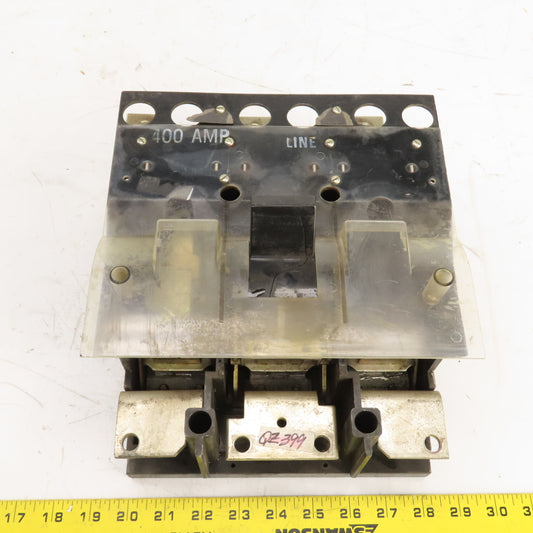 Westinghouse 1288C08G09 400A 3 Pole Circuit Breaker
