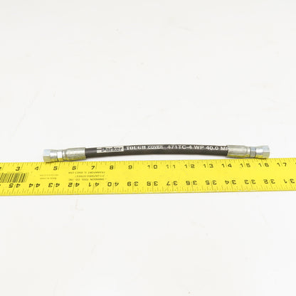 Parker 3/8" (-6) JIC Female Swivel Ends Hose Assembly 12"