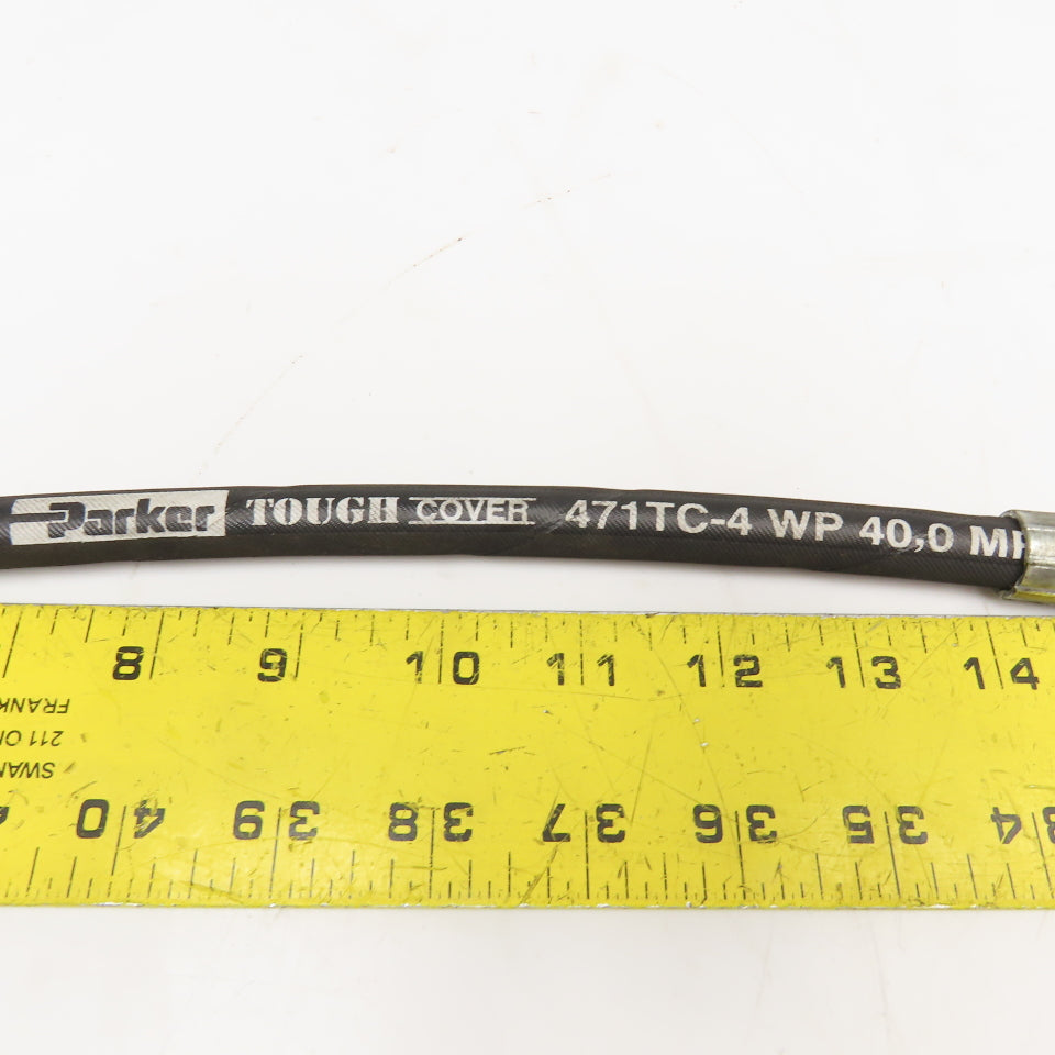 Parker 3/8" (-6) JIC Female Swivel Ends Hose Assembly 12"