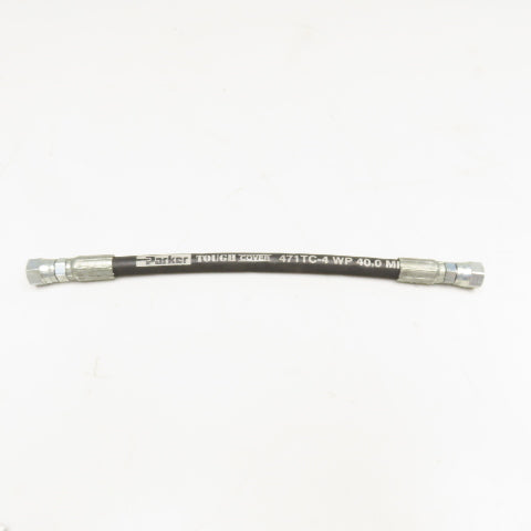 Parker 3/8" (-6) JIC Female Swivel Ends Hose Assembly 12"